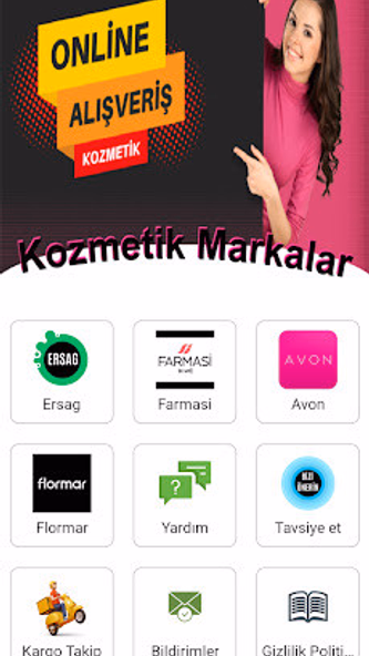 Kozmetik - Online alışveriş Screenshot 1 - AppWisp.com Kozmetik - Online alışveriş Screenshot 1 - AppWisp.com