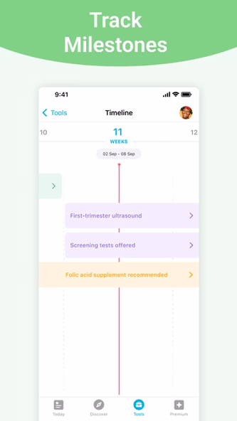 Pregnancy + | Tracker App Screenshot 4 - AppWisp.com Pregnancy + | Tracker App Screenshot 4 - AppWisp.com