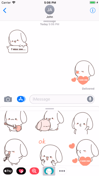 Chubby Dog Animated Stickers Screenshot 3 - AppWisp.com Chubby Dog Animated Stickers Screenshot 3 - AppWisp.com