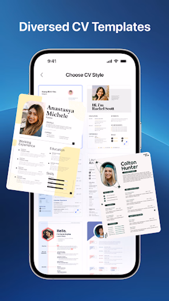 CV Maker and AI CV Builder Screenshot 4 - AppWisp.com CV Maker and AI CV Builder Screenshot 4 - AppWisp.com