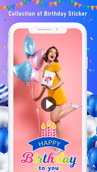 Birthday Video Maker with Song Screenshot 2 - AppWisp.com Birthday Video Maker with Song Screenshot 2 - AppWisp.com
