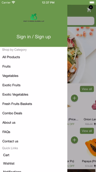 Fast & Fresh Screenshot 2 - AppWisp.com Fast & Fresh Screenshot 2 - AppWisp.com