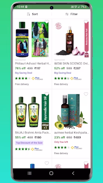 Hair Oil Online Shopping App Screenshot 3 - AppWisp.com Hair Oil Online Shopping App Screenshot 3 - AppWisp.com