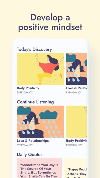 Mindful Affirmations Screenshot 1 - AppWisp.com Mindful Affirmations Screenshot 1 - AppWisp.com