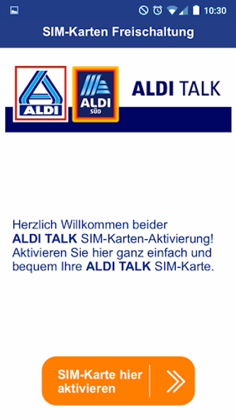 ALDI TALK Registration Screenshot 1 - AppWisp.com ALDI TALK Registration Screenshot 1 - AppWisp.com
