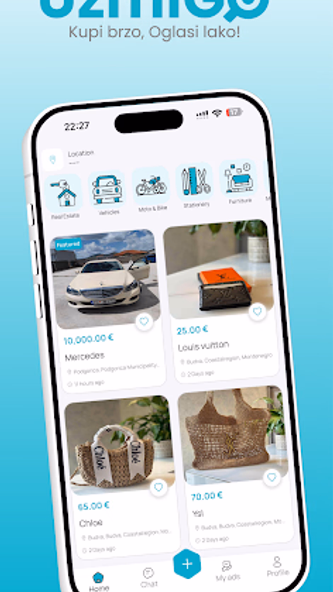 UzmiGO: Kupi brzo, Oglasi lako Screenshot 1 - AppWisp.com UzmiGO: Kupi brzo, Oglasi lako Screenshot 1 - AppWisp.com