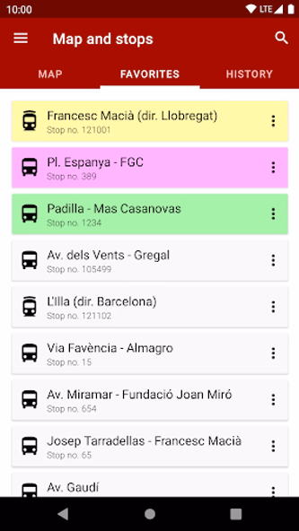 Next bus Barcelona Screenshot 2 - AppWisp.com Next bus Barcelona Screenshot 2 - AppWisp.com