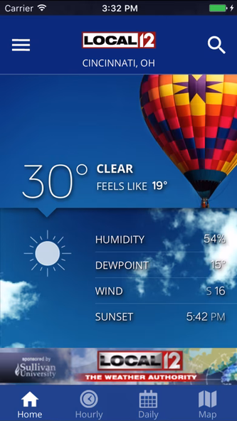 WKRC WX Screenshot 1 - AppWisp.com WKRC WX Screenshot 1 - AppWisp.com