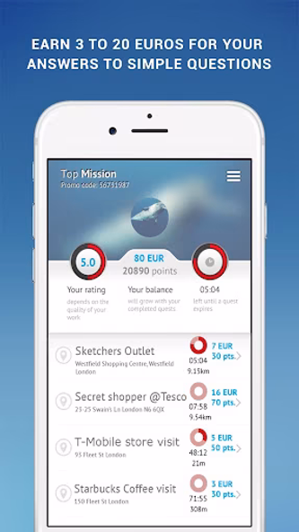TopMission Screenshot 1 - AppWisp.com TopMission Screenshot 1 - AppWisp.com