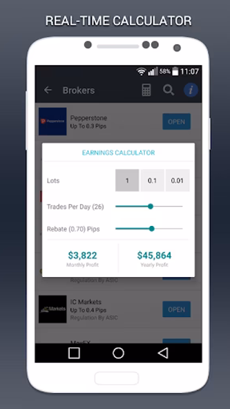 Forex Rebates Screenshot 3 - AppWisp.com Forex Rebates Screenshot 3 - AppWisp.com