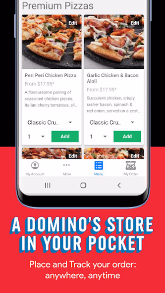 Domino's Screenshot 4 - AppWisp.com Domino's Screenshot 4 - AppWisp.com