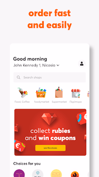 Foody: Food & Grocery Delivery Screenshot 2 - AppWisp.com Foody: Food & Grocery Delivery Screenshot 2 - AppWisp.com