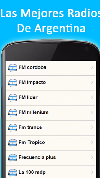 Radio Argentina AM FM -Emisora Screenshot 2 - AppWisp.com Radio Argentina AM FM -Emisora Screenshot 2 - AppWisp.com