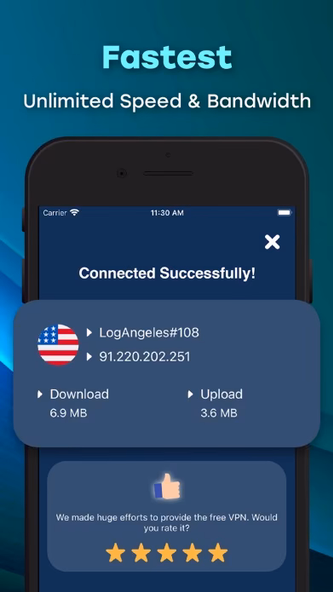 VPN - Fast VPN Super ™ Screenshot 3 - AppWisp.com VPN - Fast VPN Super ™ Screenshot 3 - AppWisp.com