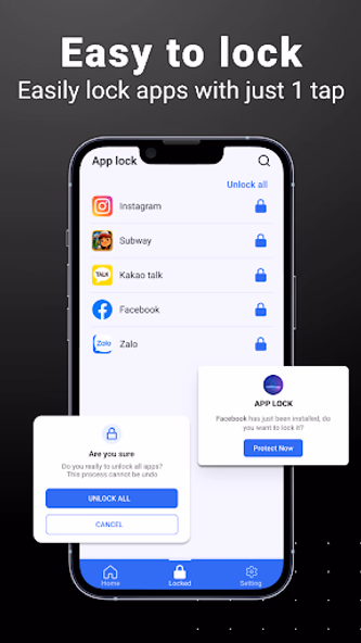 App Lock - Preventing Intruder Screenshot 1 - AppWisp.com App Lock - Preventing Intruder Screenshot 1 - AppWisp.com
