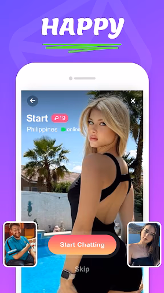 SweetShow strangers video chat Screenshot 2 - AppWisp.com