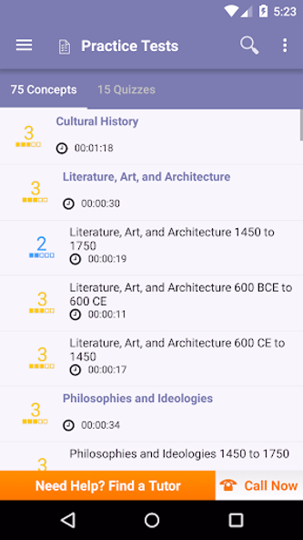 AP World History Practice Screenshot 2 - AppWisp.com AP World History Practice Screenshot 2 - AppWisp.com
