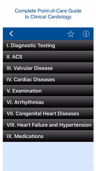Cardiology Clinical Questions. Screenshot 1 - AppWisp.com