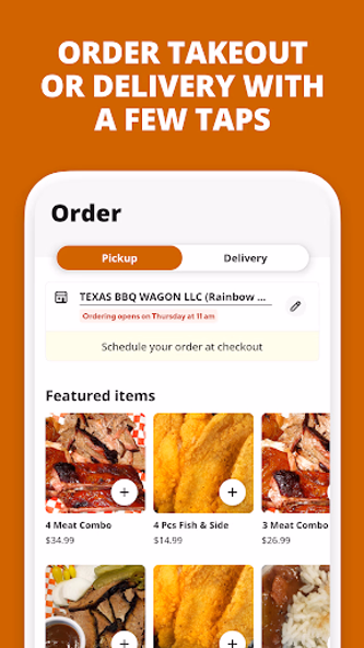 Texas BBQ Wagon Screenshot 1 - AppWisp.com Texas BBQ Wagon Screenshot 1 - AppWisp.com