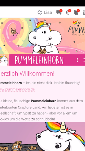 Pummeleinhorn Screenshot 1 - AppWisp.com Pummeleinhorn Screenshot 1 - AppWisp.com
