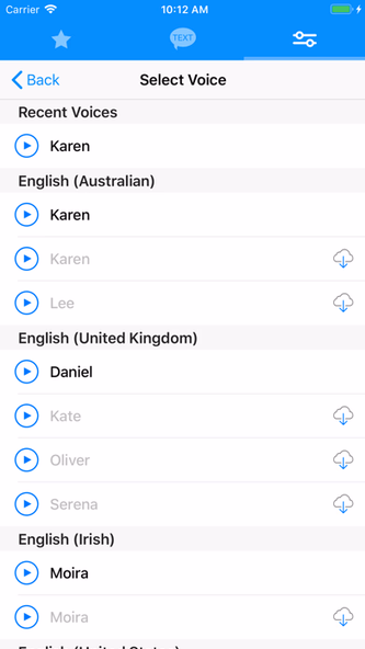 Text to Speech! Screenshot 4 - AppWisp.com Text to Speech! Screenshot 4 - AppWisp.com