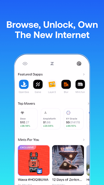 Zerion Wallet: Crypto & Web3 Screenshot 4 - AppWisp.com Zerion Wallet: Crypto & Web3 Screenshot 4 - AppWisp.com