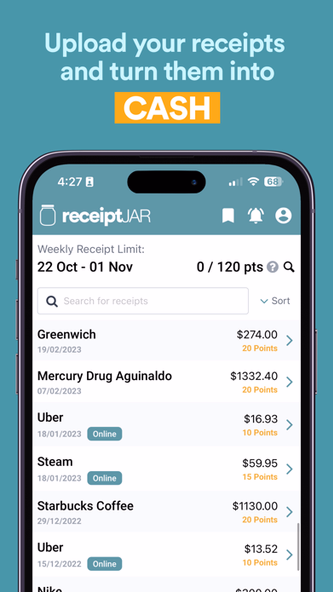 ReceiptJar Screenshot 3 - AppWisp.com ReceiptJar Screenshot 3 - AppWisp.com