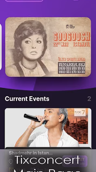 Tixconcert Screenshot 2 - AppWisp.com Tixconcert Screenshot 2 - AppWisp.com