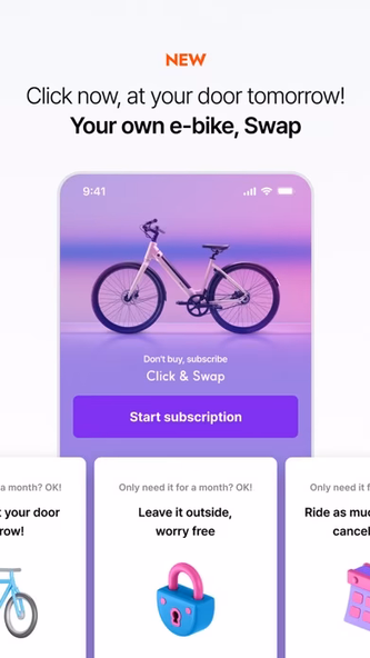 SWING - Scooters, Bikes, Taxis Screenshot 4 - AppWisp.com SWING - Scooters, Bikes, Taxis Screenshot 4 - AppWisp.com