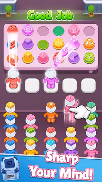 Cake Away: Cake Sorting Puzzle Screenshot 4 - AppWisp.com Cake Away: Cake Sorting Puzzle Screenshot 4 - AppWisp.com