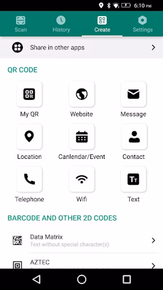 Barcode & QR code scanner Screenshot 4 - AppWisp.com Barcode & QR code scanner Screenshot 4 - AppWisp.com