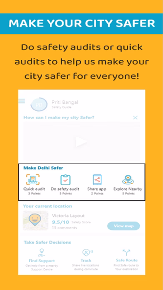 My Safetipin -Safety Companion Screenshot 1 - AppWisp.com My Safetipin -Safety Companion Screenshot 1 - AppWisp.com