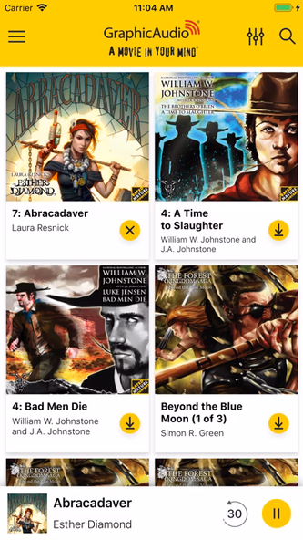 GraphicAudio Access Audiobooks Screenshot 3 - AppWisp.com GraphicAudio Access Audiobooks Screenshot 3 - AppWisp.com