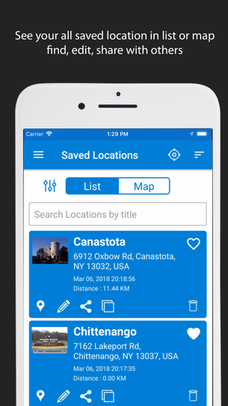 Save Location GPS Screenshot 3 - AppWisp.com Save Location GPS Screenshot 3 - AppWisp.com