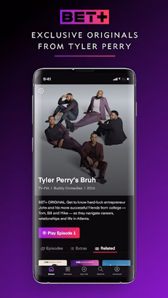 BET+ Screenshot 1 - AppWisp.com