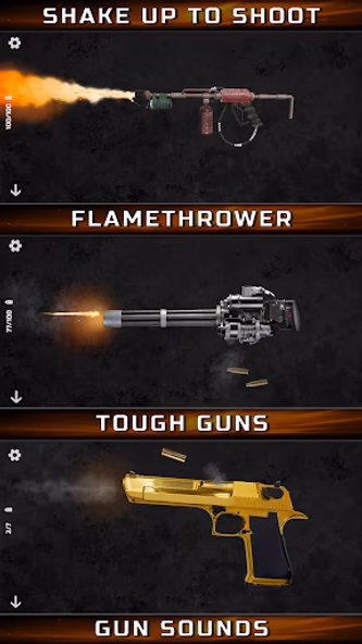 Gun Sounds: Tough Guns Screenshot 1 - AppWisp.com Gun Sounds: Tough Guns Screenshot 1 - AppWisp.com