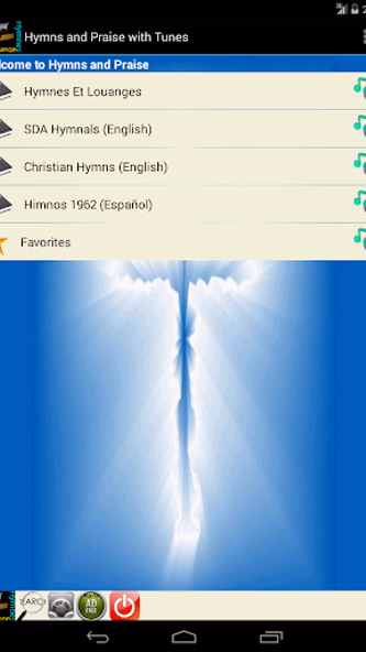 Hymns and Praise with Tunes Screenshot 1 - AppWisp.com Hymns and Praise with Tunes Screenshot 1 - AppWisp.com