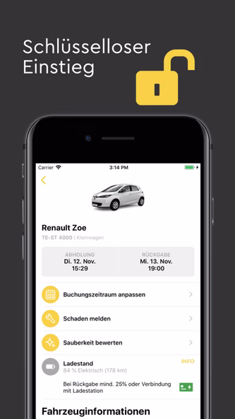 E-Sharing by GP JOULE CONNECT Screenshot 2 - AppWisp.com E-Sharing by GP JOULE CONNECT Screenshot 2 - AppWisp.com