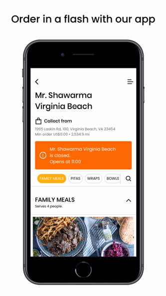 Mr. Shawarma Screenshot 1 - AppWisp.com Mr. Shawarma Screenshot 1 - AppWisp.com
