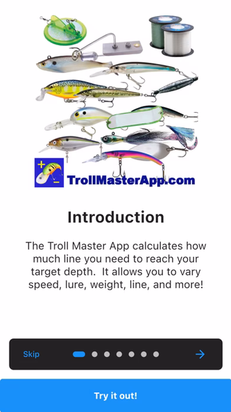 Troll Master Depth Calculator Screenshot 3 - AppWisp.com Troll Master Depth Calculator Screenshot 3 - AppWisp.com
