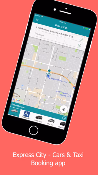 Express City Taxi Screenshot 1 - AppWisp.com Express City Taxi Screenshot 1 - AppWisp.com