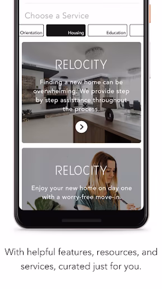 Relocity Screenshot 2 - AppWisp.com Relocity Screenshot 2 - AppWisp.com