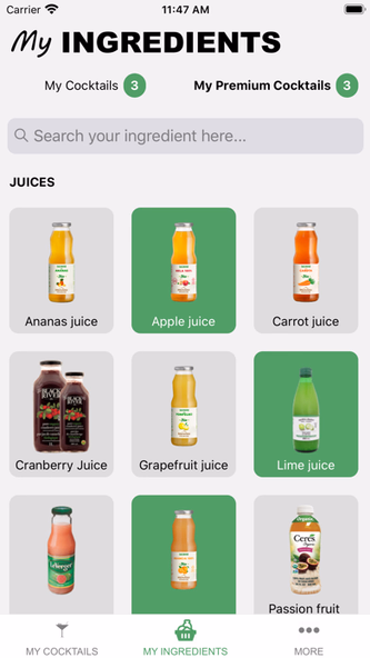 My Cocktails Screenshot 3 - AppWisp.com My Cocktails Screenshot 3 - AppWisp.com