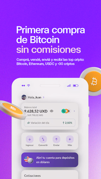 Ripio App | Crypto Wallet Screenshot 2 - AppWisp.com Ripio App | Crypto Wallet Screenshot 2 - AppWisp.com