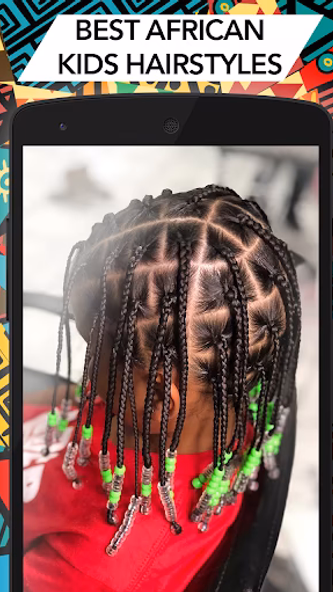 Hairstyle for African Kids Screenshot 1 - AppWisp.com Hairstyle for African Kids Screenshot 1 - AppWisp.com