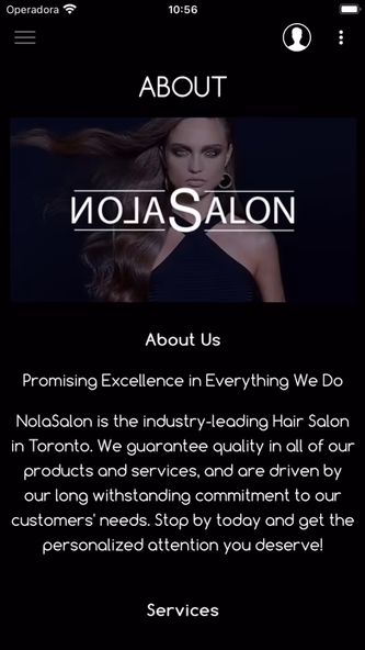 NolaSalon Screenshot 4 - AppWisp.com NolaSalon Screenshot 4 - AppWisp.com