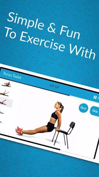 Arm Fitness: Bicep & Triceps Screenshot 2 - AppWisp.com Arm Fitness: Bicep & Triceps Screenshot 2 - AppWisp.com