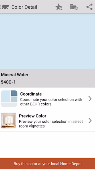 ColorSmart by BEHR® Mobile Screenshot 3 - AppWisp.com ColorSmart by BEHR® Mobile Screenshot 3 - AppWisp.com