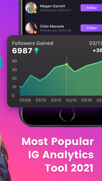 Ig Followers Reports Screenshot 3 - AppWisp.com Ig Followers Reports Screenshot 3 - AppWisp.com