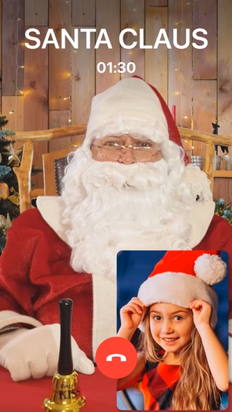 Santa Claus Calls You゜ Screenshot 3 - AppWisp.com Santa Claus Calls You゜ Screenshot 3 - AppWisp.com